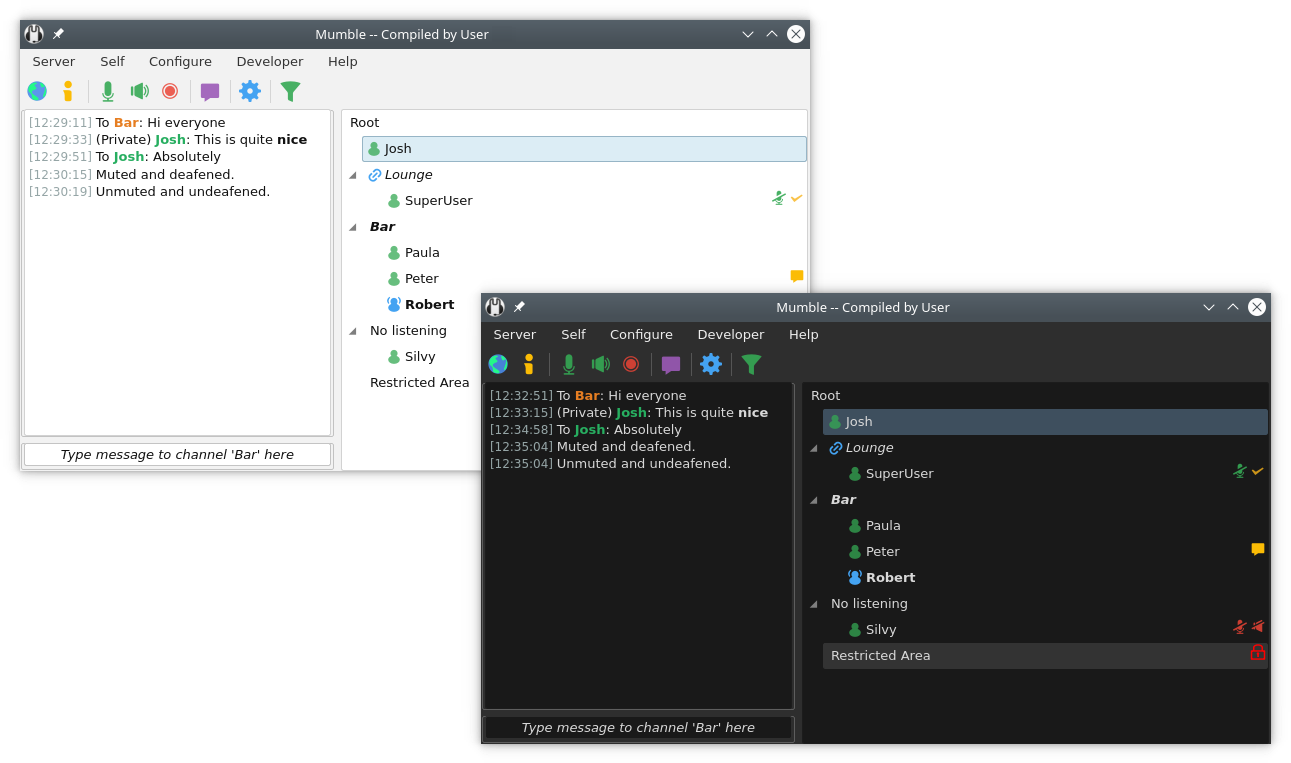Mumble Voice Preview